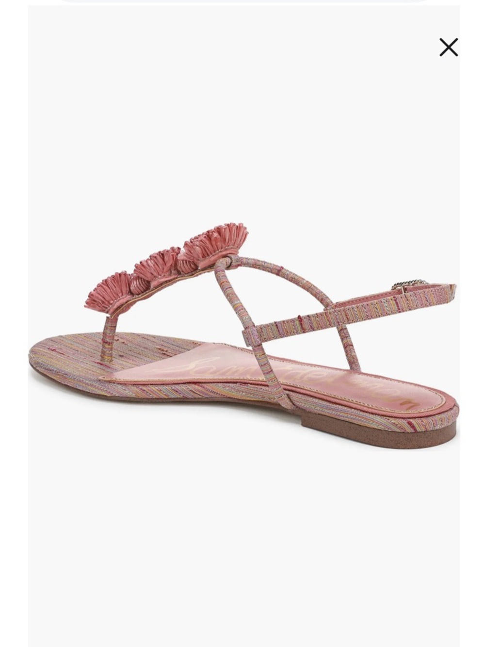 Sam Edelman Pink Eliza Sandals NWT - Picture 3 of 9